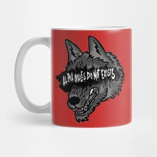 Alpha males do not exist Mug